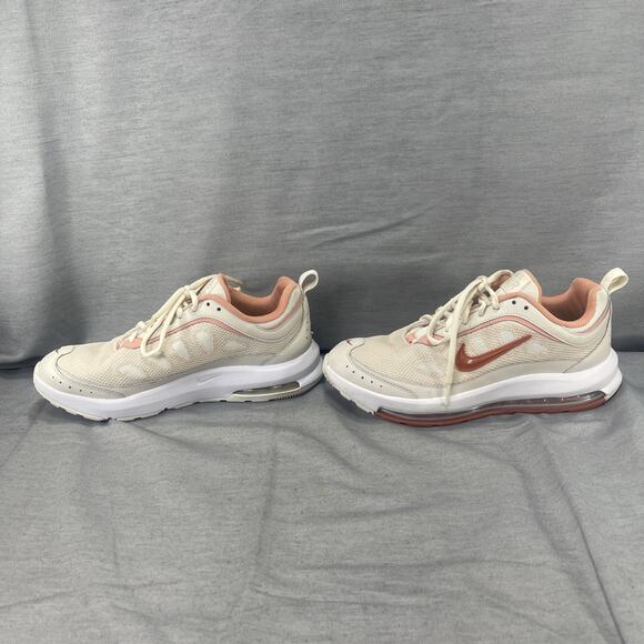 Nike Air Max AP Women’s Size 10.5 Sneakers White Pink CU4870-101 - Picture 4 of 10